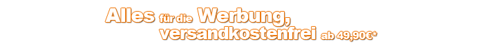 Banner, Versandkostenfrei ab 49,90 EUR