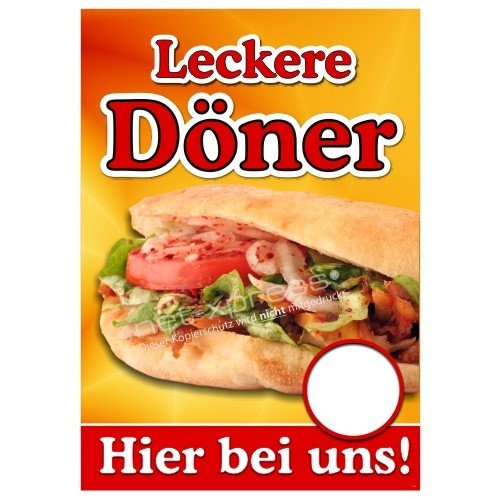 Plakat Döner | net-xpress.de
