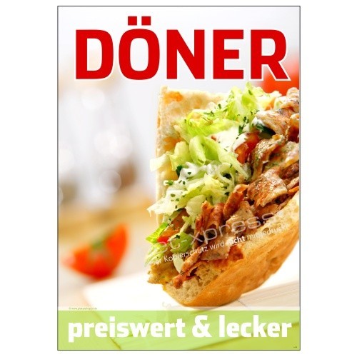 Plakat Döner | net-xpress.de