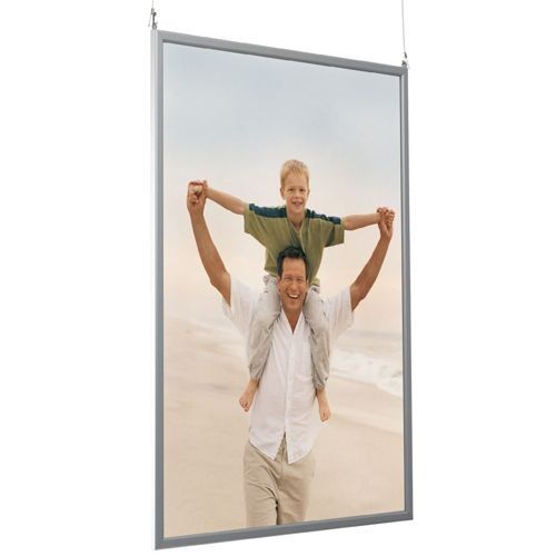 Doppelseitiger Einschubrahmen 50x70cm f. Deckenabhängung (vergrößert)