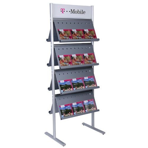 Prospektständer Multipocket (beidseitig - inkl. 8 Ablagen) (vergrößert)