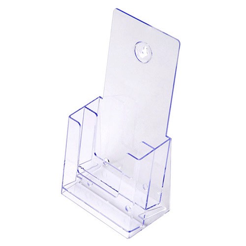 Stand-/ Wandprospekthalter DIN lang zweistufig 2D13A4P (48) (vergrößert)
