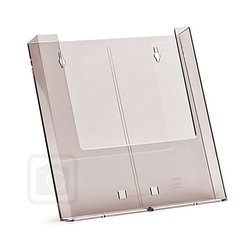 Stand-/Wandprospekthalter DIN A4 einstufig W230 (44) (vergrößert)