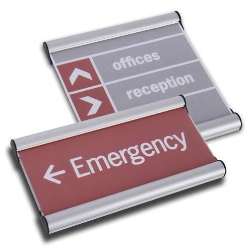 Türschild / Hinweisschild SNAP SS 170 x 160mm (vergrößert)