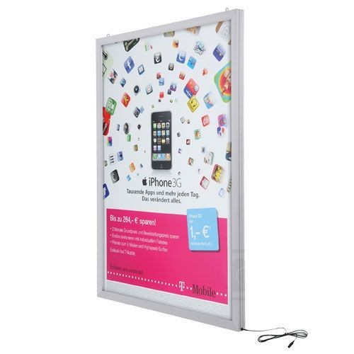 Leuchtrahmen Posterlight LED 70x100cm beidseitig (vergrößert)