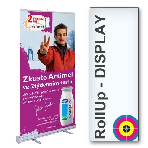 RollUp 100x200cm einseitig inkl. Digitaldruck (vergrößert)