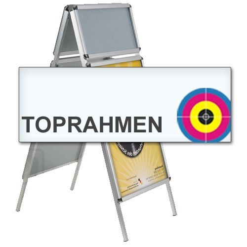 Plakat für Toprahmen (CLASSIC A0) wetterfest (297 x 841 mm, PVC 440g/qm) (vergrößert)