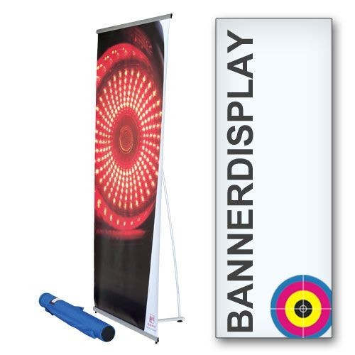 Bannerdisplay einseitig mit Digitaldruck
